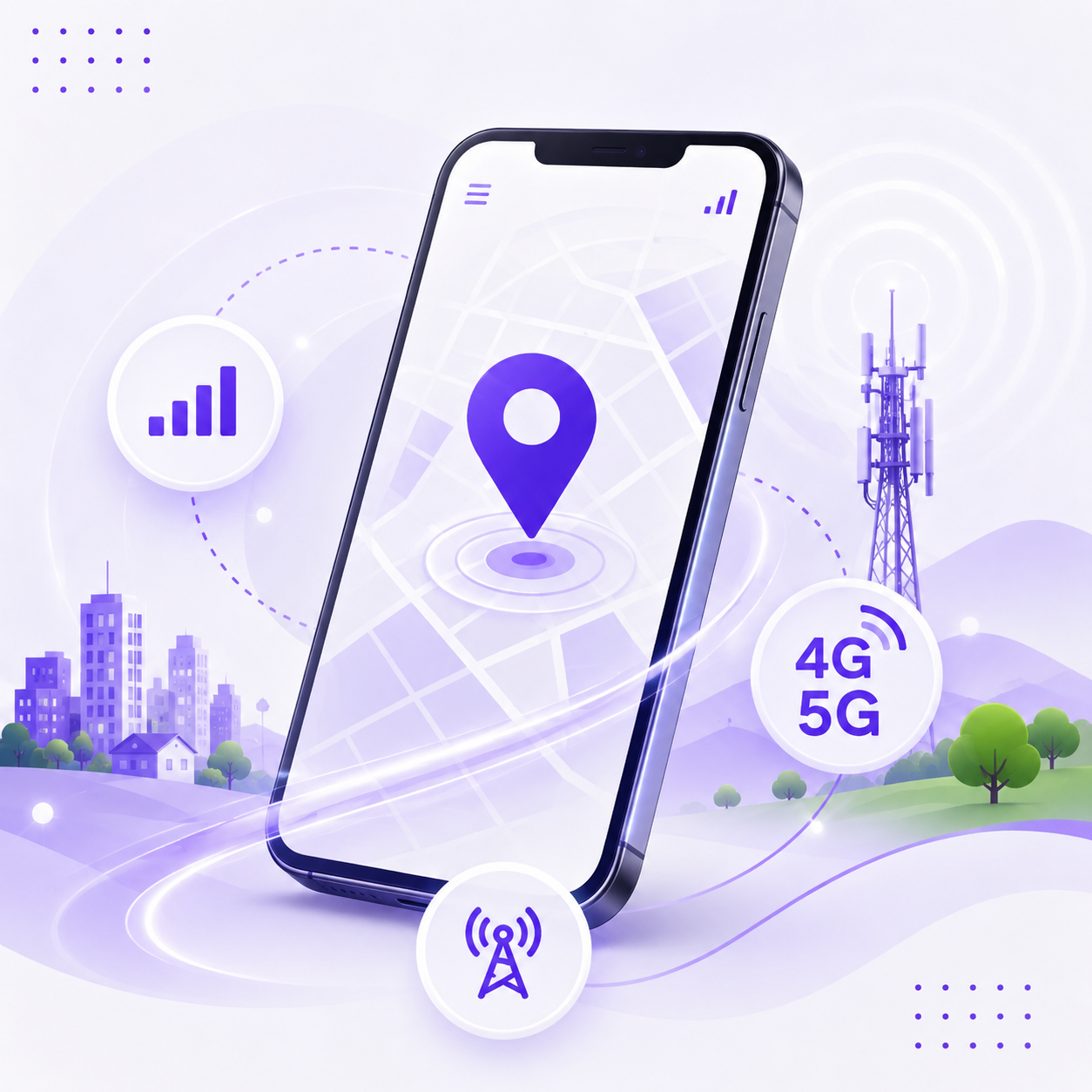 Consulta móvel 4G e 5G